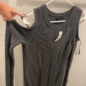 Banana Republic Gray Sweater Dress